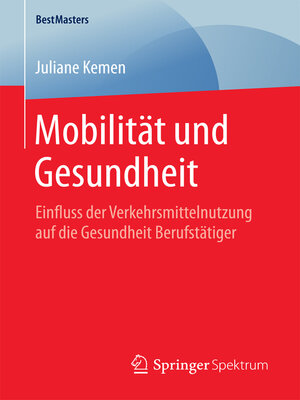 cover image of Mobilität und Gesundheit